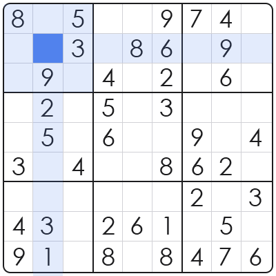 sudoku hint nyt